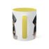 Rottweiler Pupies - Color Accent Mugs, 11oz